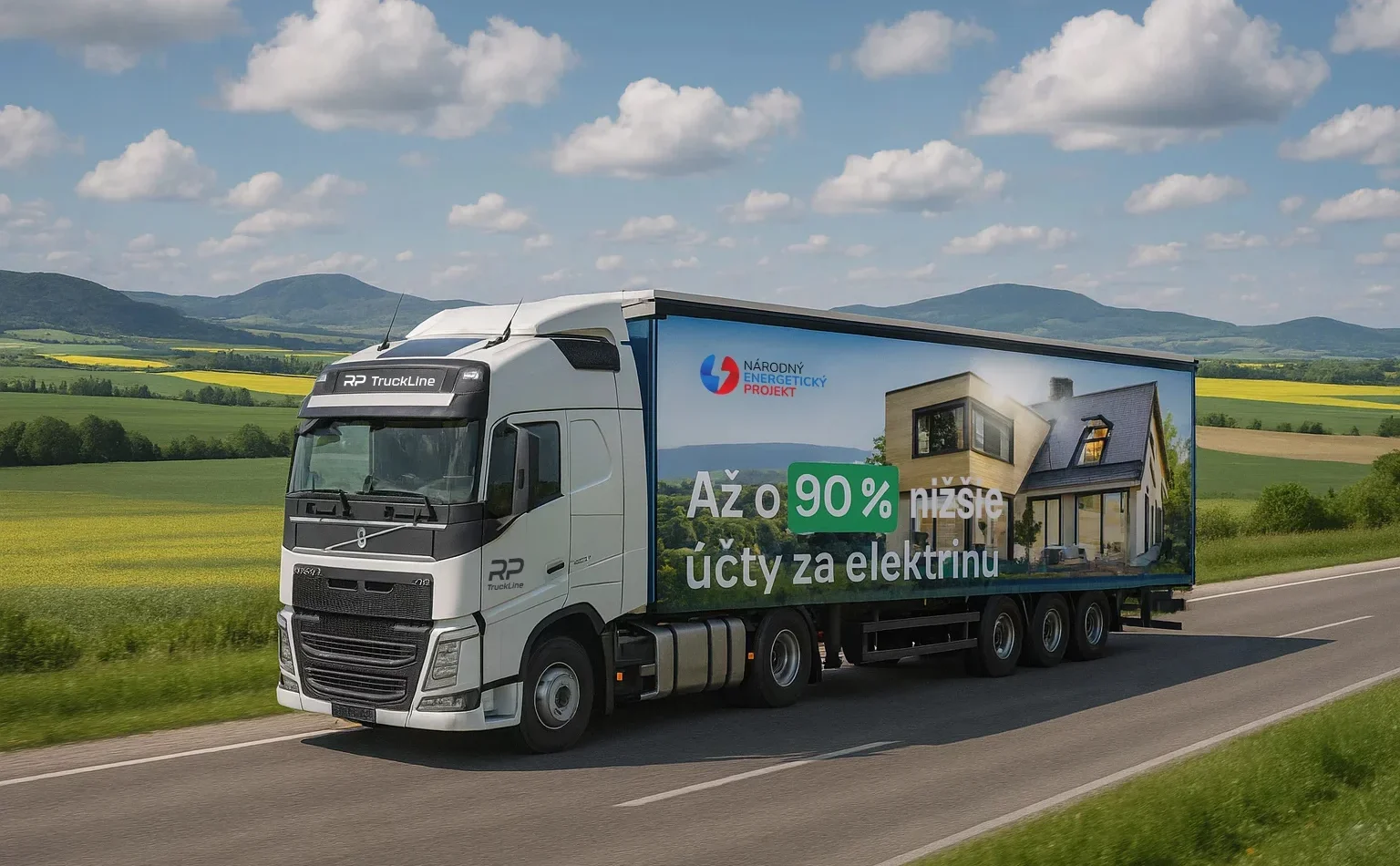 kamionová doprava RP Truckline